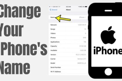 How to Change Your iPhone Name